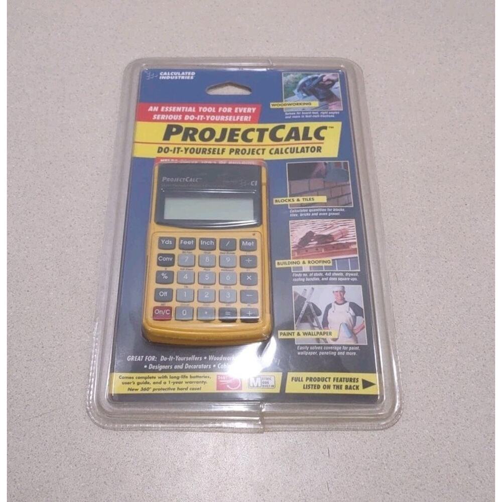 DYI Calculated Industries Project Calculator Do-It-Yourself Projects NEW